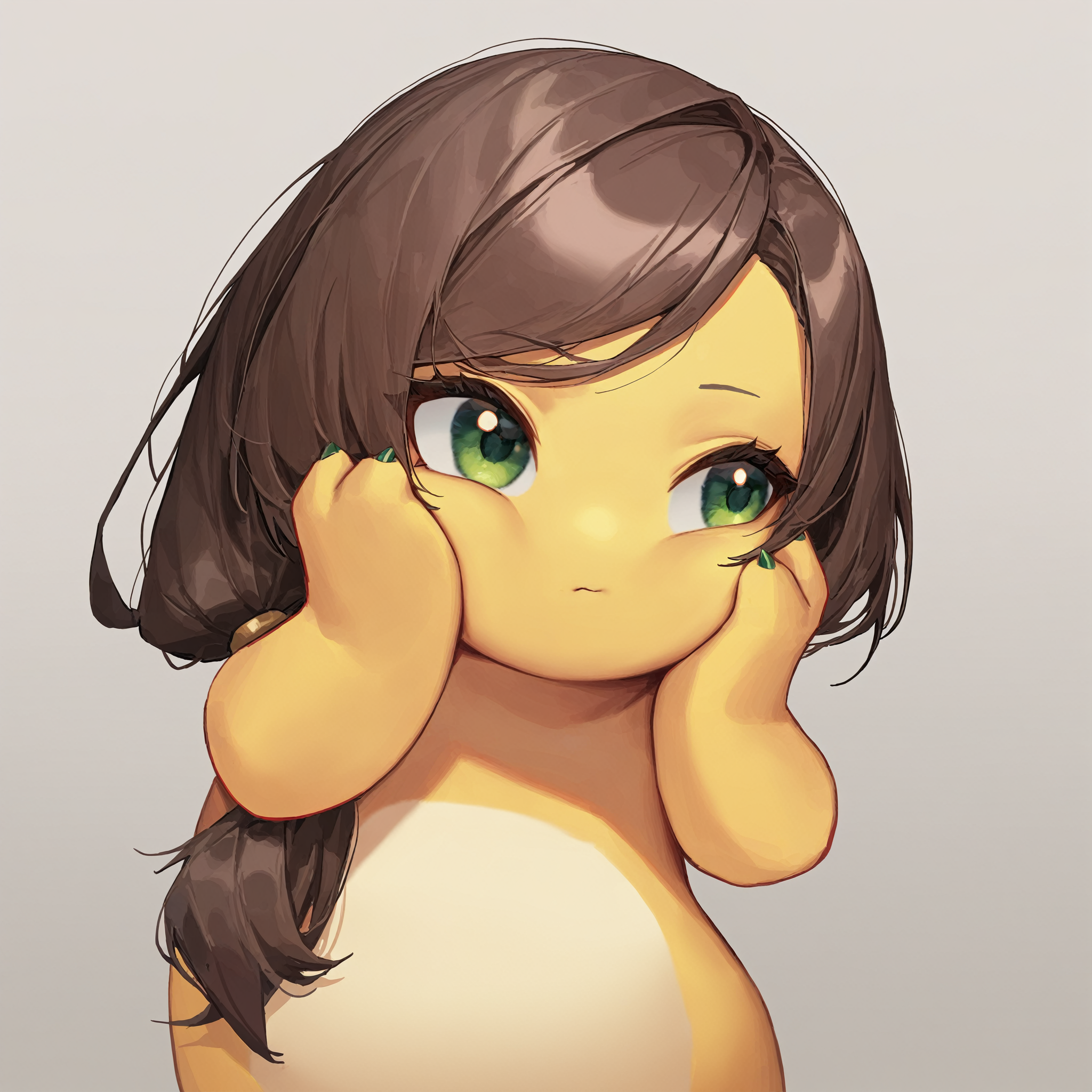 50014-1635596137-(masterpiece, best quality, high quality, good quality),solo,  brown hair, hair over shoulder,swept bangs, low ponytail,  (nailo.png